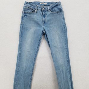 Levi's Mid Rise Skinny Blue Jeans 29 x 32 10M